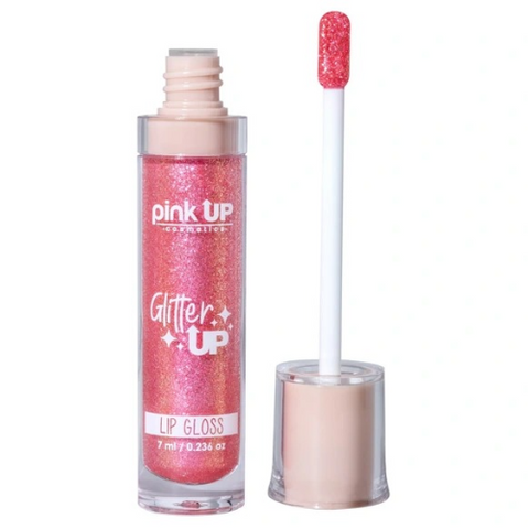 Lip gloss glitter up star dust Pink Up PKGU05