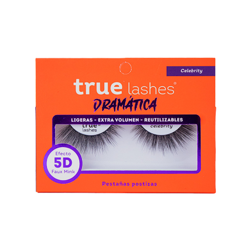 Pestanas Dramatica Celebrity True Lashes TL-D10