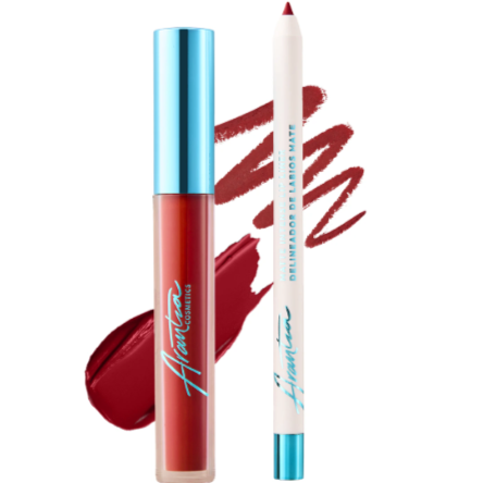 Lip Color Combo Spicy Cinnamon Matte Duo Arantza LPDS02
