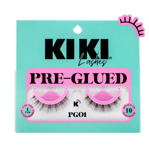 Pestanas Pre Glued PG01 Kiki Lashes KPG01