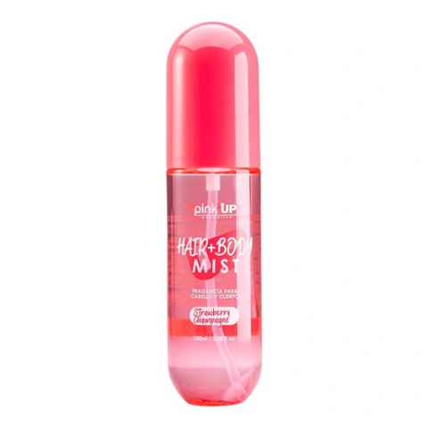 Hair+Body Mist Strawberry Champagne Pink Up PKSK48