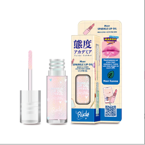 Sparkle Lip Oil Mint Manga Collection Rude 38270