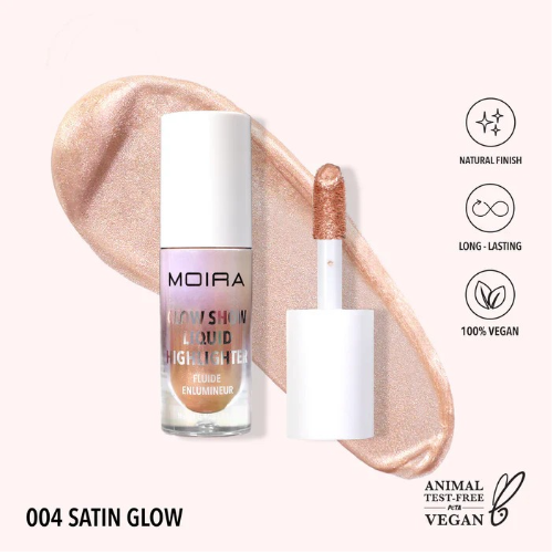 Liquid Highlighter Glow Show Satin Glow Moira GSLH004