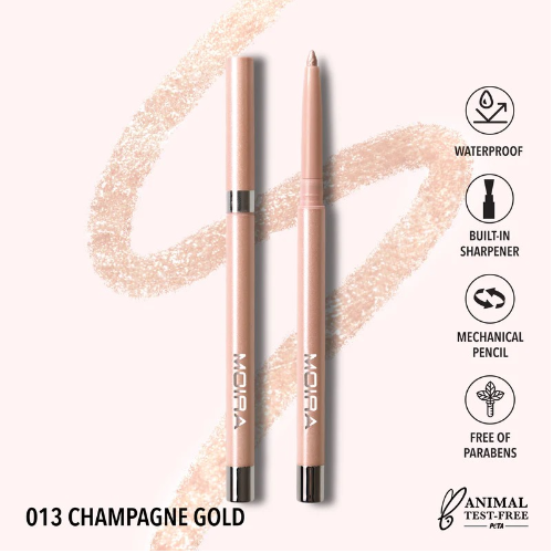 Shimmer Liner Champagne Gold Moira SSL013