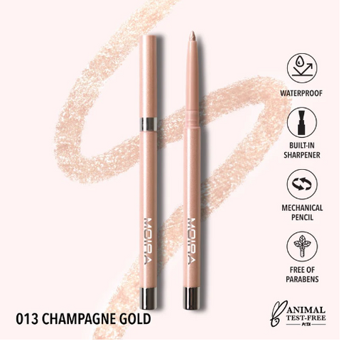 Shimmer Liner Champagne Gold Moira SSL013