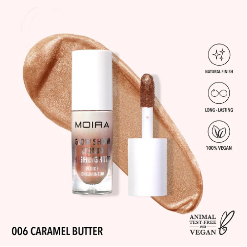 Liquid Highlighter Glow Show Caramel Butter Moira GSLH006