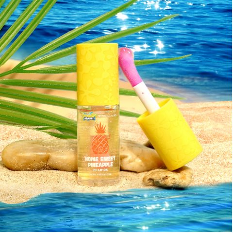 Lip Oil Home Sweet Pineapple Sponge Bob BC SBSP-LOPH02