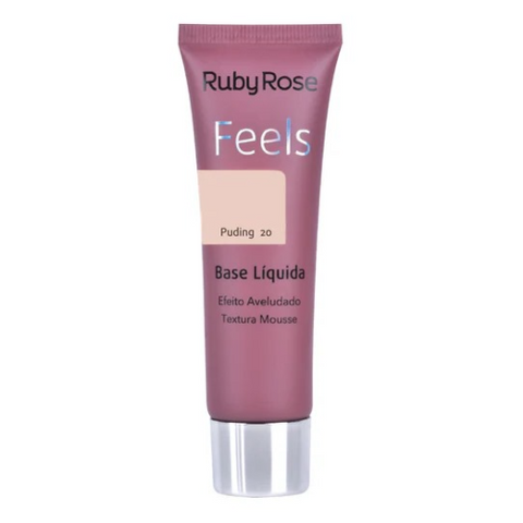 Base Liquida Feels Pudim 20 Ruby Rose HB8053