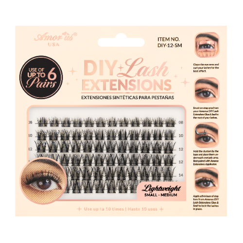 Extensiones diy small medium Amorus DIY12SM