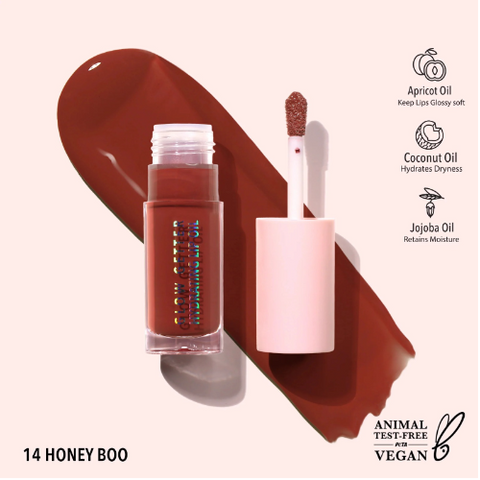 Hydrating Lip Oil Glow Getter Honey Boo Moirar GLO014