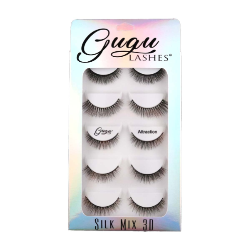 Pestanas Gugu Lashes Silk Mix 3D Attraction