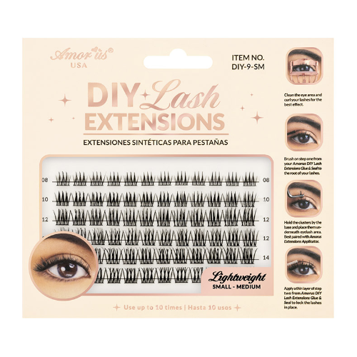 Extensiones diy lash small medium DIY9SM Amorus