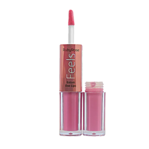 Labial Duo Metalico Matte  357 Ruby Rose HB8225