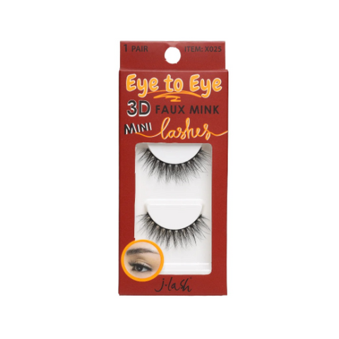 Pestana Mini Lashes 3D Faux Mink J Lash X025
