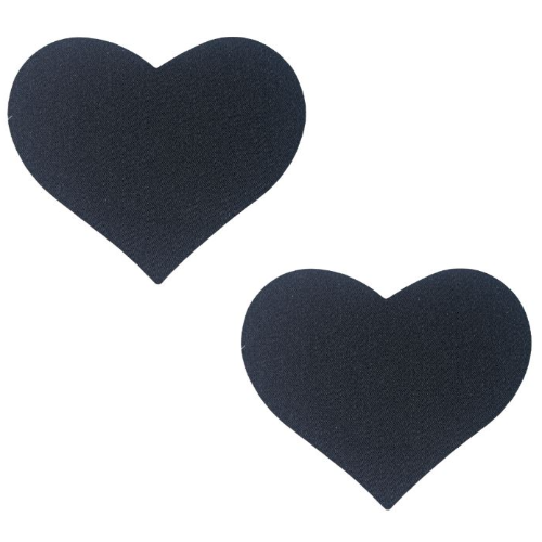 Pezoneras Negra de Corazon Bausse M1816