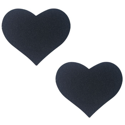 Pezoneras Negra de Corazon Bausse M1816