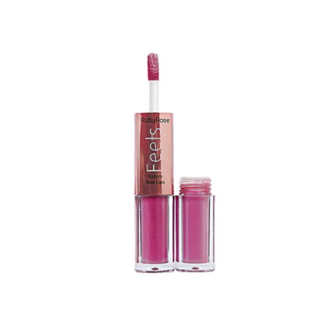 Labial Duo Metalico Matte 363 Ruby Rose HB8225