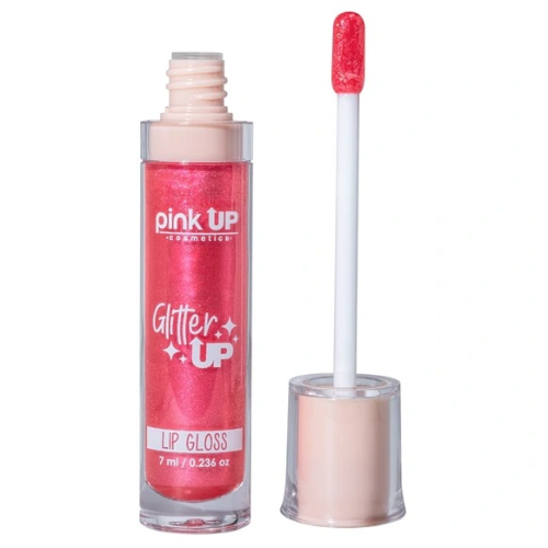 Lip gloss glitter up pink light Pink Up PKGU04