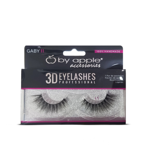 Pestañas 3D Eyelashes Professional Gaby 11 By Apple 37020