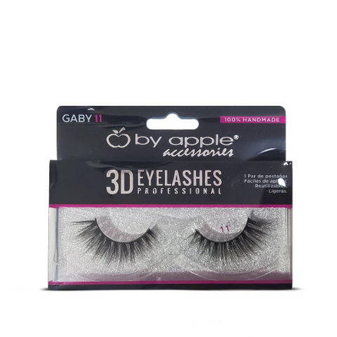 Pestañas 3D Eyelashes Professional Gaby 11 By Apple 37020