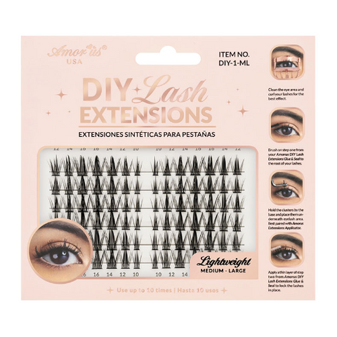 Extensiones diy lash mediud large Amorus DIY1ML