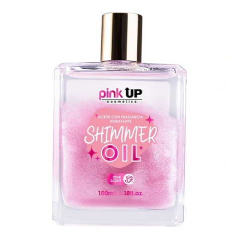 Aceite con Fragancia Pink Scent Shimmer Oil Pink Up PKSK74