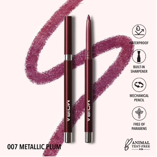 Shimmer Liner Metallic Plum Moira SSL007