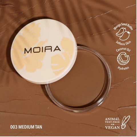 Stay Golden Cream Bronzer Medium Tan Moira SCB003