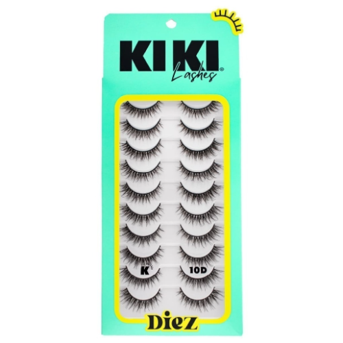 Pestanas Diez Pares 10D Kiki Lashes