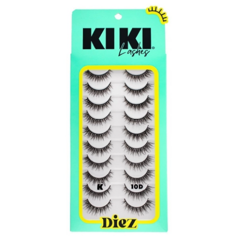 Pestanas Diez Pares 10D Kiki Lashes