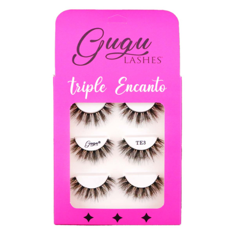 Pestanas Gugu Lashes Triple Encanto TE3