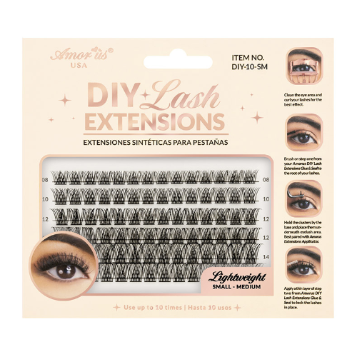 Extensiones diy lash small medium DIY10SM Amorus