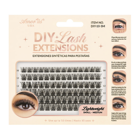 Extensiones diy lash small medium DIY10SM Amorus