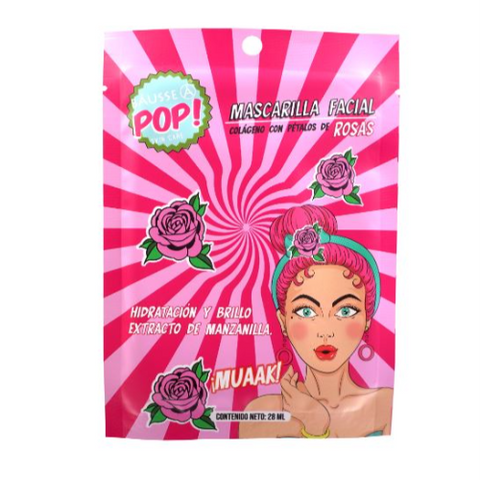 Mascarilla Facial Petalos de Rosas Bausse BMM112