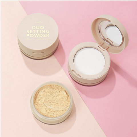 Duo Setting Powder Face + Under Eye Amor Us CODSPD