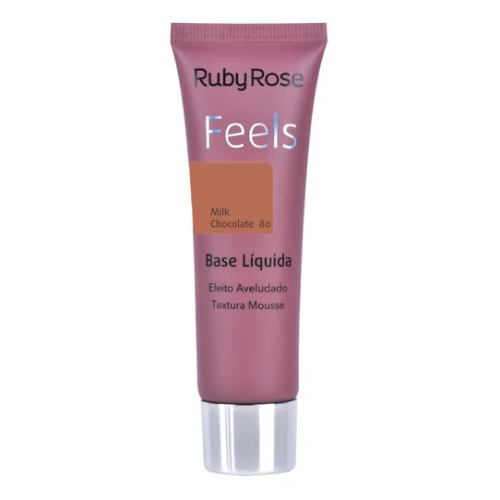 Base Liquida Feels Mood Doce de Leite 80 Ruby Rose HB8053