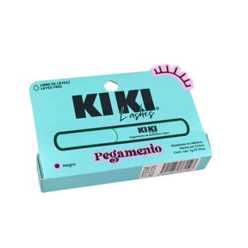 Pegamento Libre de Latex Negro Kiki Lashes KG100