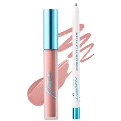 Lip Color Combo Velvet Caramel Matte Duo Arantza LPDS09