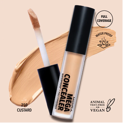 Mega Concealer Waterproof Custard Moira MWC250