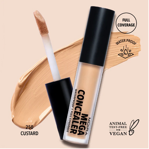 Mega Concealer Waterproof Custard Moira MWC250