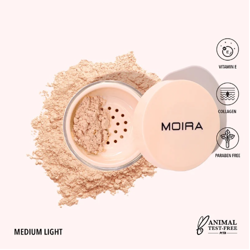 Loose Setting Powder Medium Light Moira LSP005