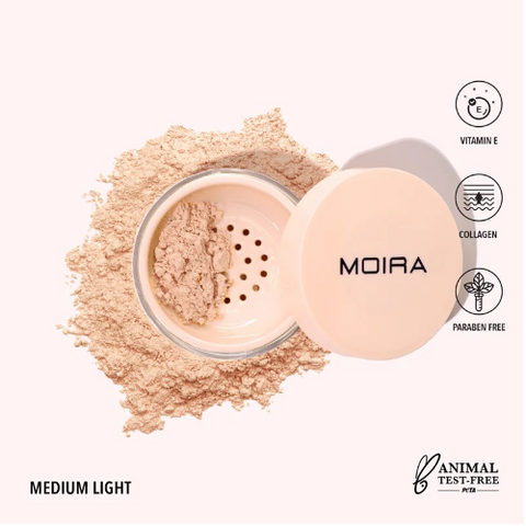 Loose Setting Powder Medium Light Moira LSP005