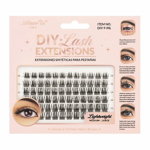 Extensiones diy lash mediud large Amorus DIY9ML