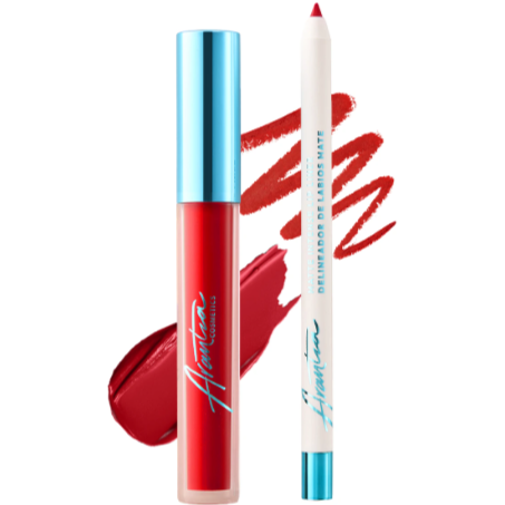 Lip Color Combo Fire Sand Matte Duo Arantza LPDS05