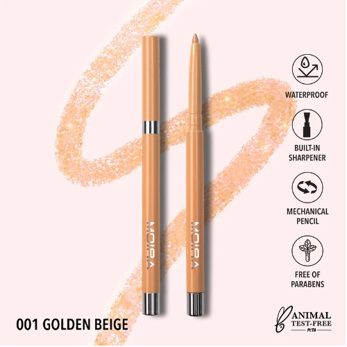 Shimmer Liner Golden Beige Moira SSL001