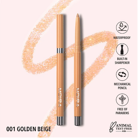 Shimmer Liner Golden Beige Moira SSL001