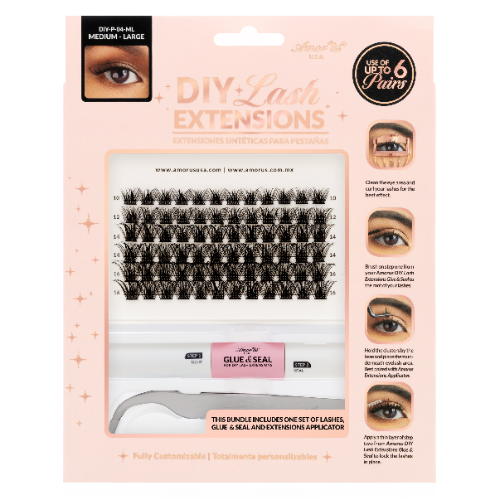 Extensiones Diy Lash Glue & Seal and Applicator Amor Us DIYP04ML