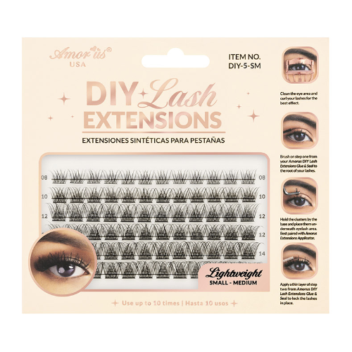 Extensiones diy lash small medium DIY5SM Amorus