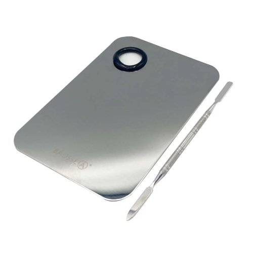 Paleta de Acero para Mezclar Maquillaje Bausse  M1202