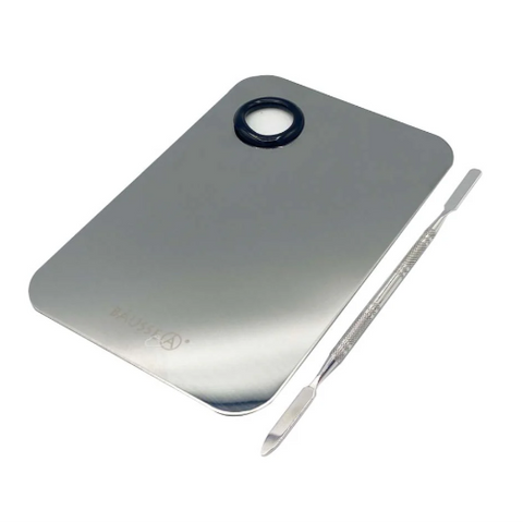 Paleta de Acero para Mezclar Maquillaje Bausse  M1202